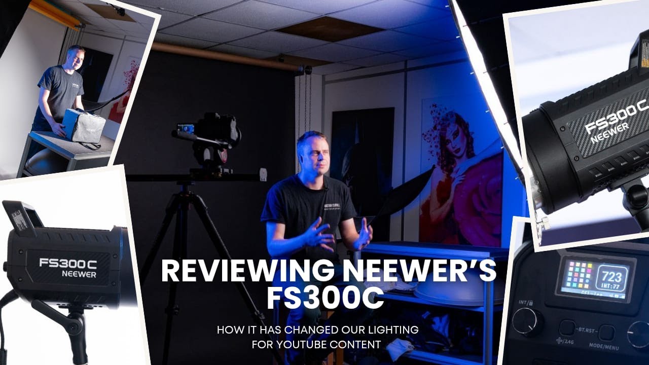 @NeewerOfficial  FS300C - How it has Changed our Lighting for YouTube Content