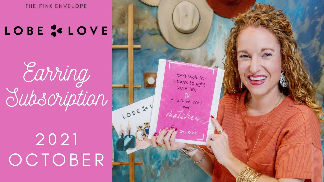 Lobe Love *NEW BOX* Statement Earring Subscription Box - Great Gift Jewelry Subscription Box