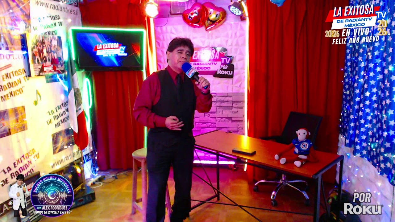 Buenas Noches Musicales con Alex Rodríguez Programa de TV En vivo desde La Exitosa TV 16-01-2026