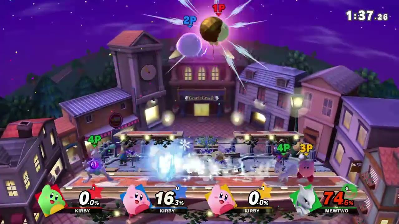 スマブラSP リプレイ タイム制 13147 [26年02月分]【ミュウツー 快勝 歓声 4P自分】