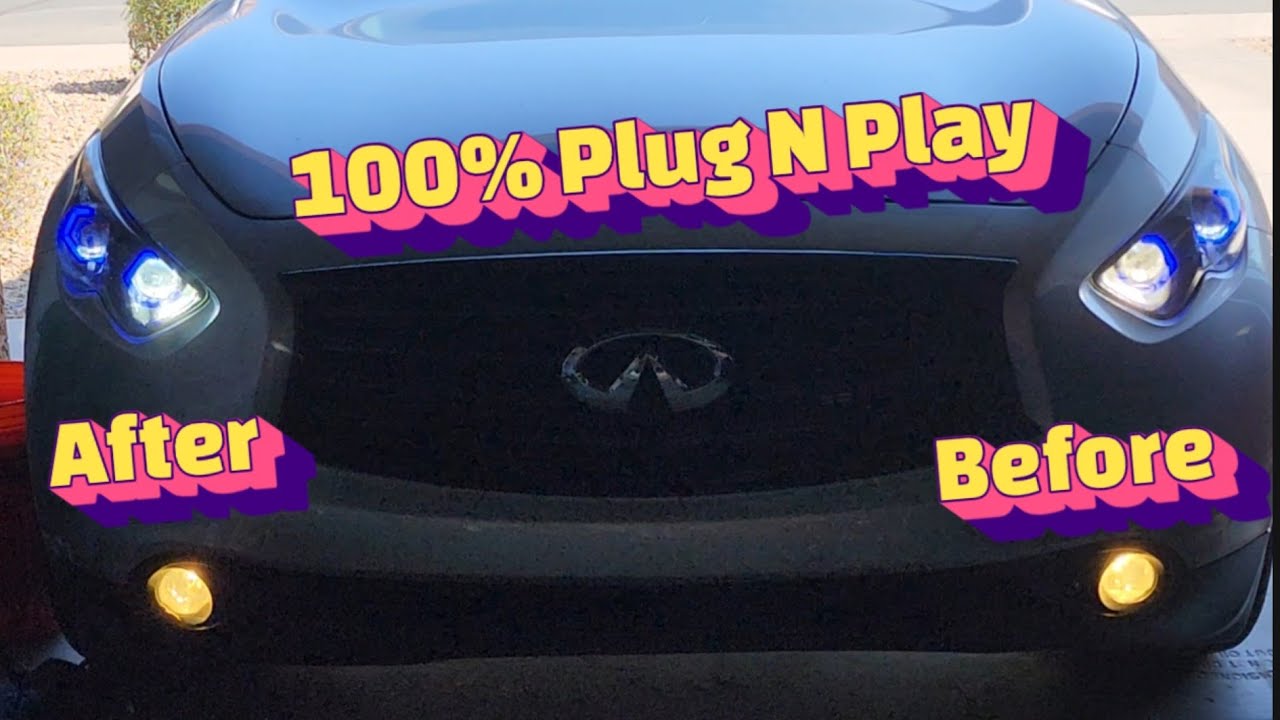 AUXITO D2S LED Bulb Install | INFINITI FX37 QX70 FX50