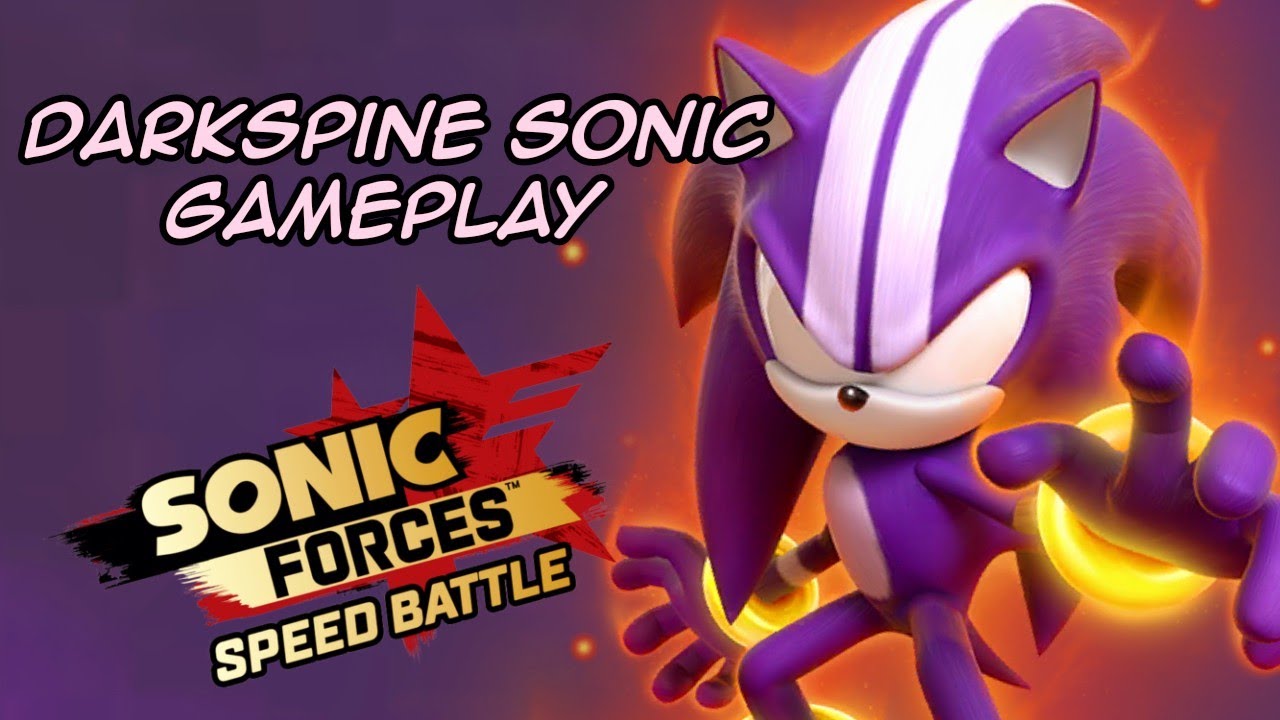 Darkspine Sonic Gameplay - Sonic Forces: Speed Battle (Widescreen)