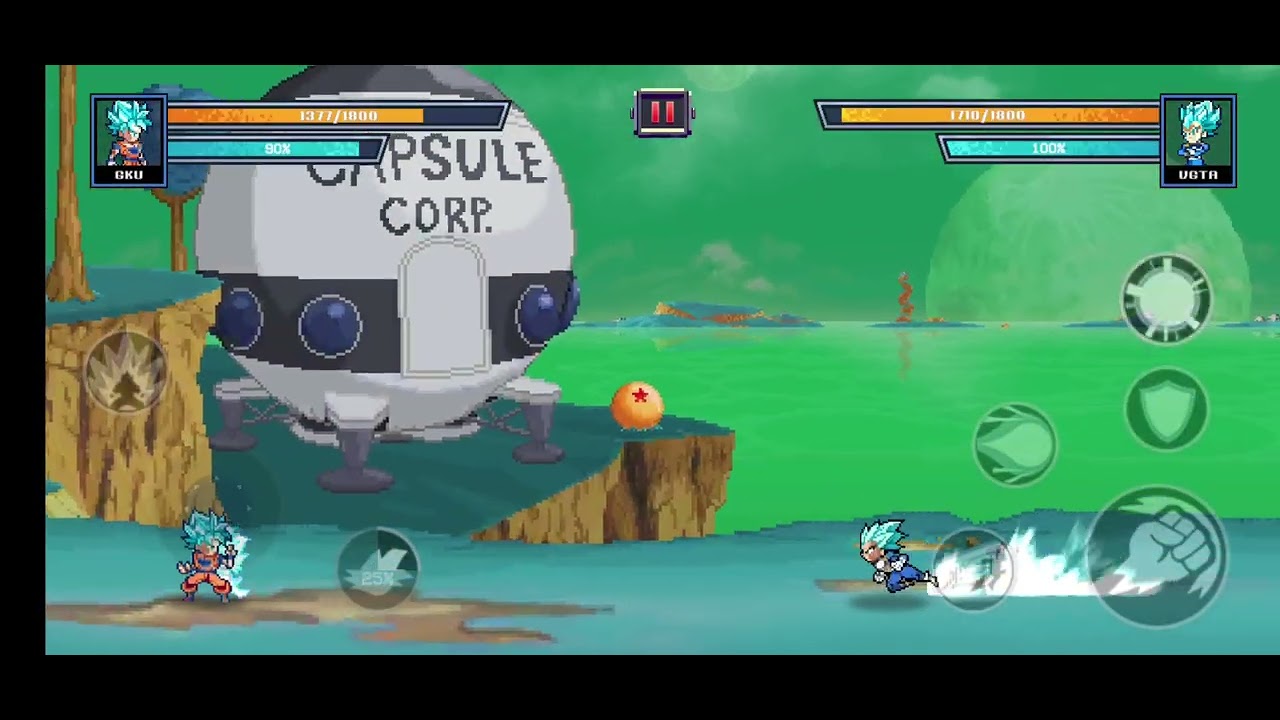 Goku vs vegita ssb