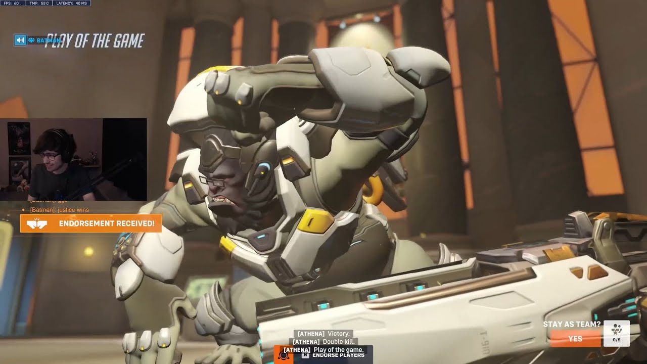 THIS IS WHAT TOP 500 WINSTON LOOKS LIKE! SUPER WINSTON GAMEPLAY OVERWATCH 2 SEASON 12 TOP 500