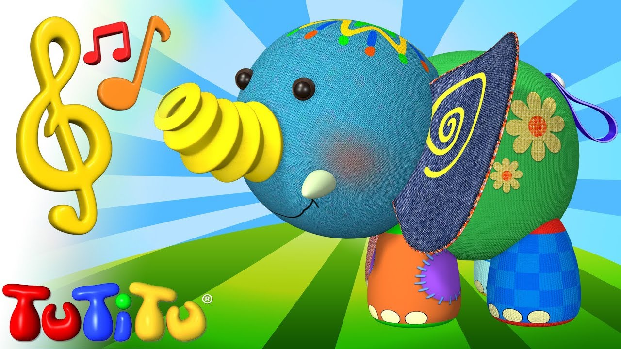 Música para crianças em inglês 🎵 Elefante 🎶 Músicas para aprender inglés 😍