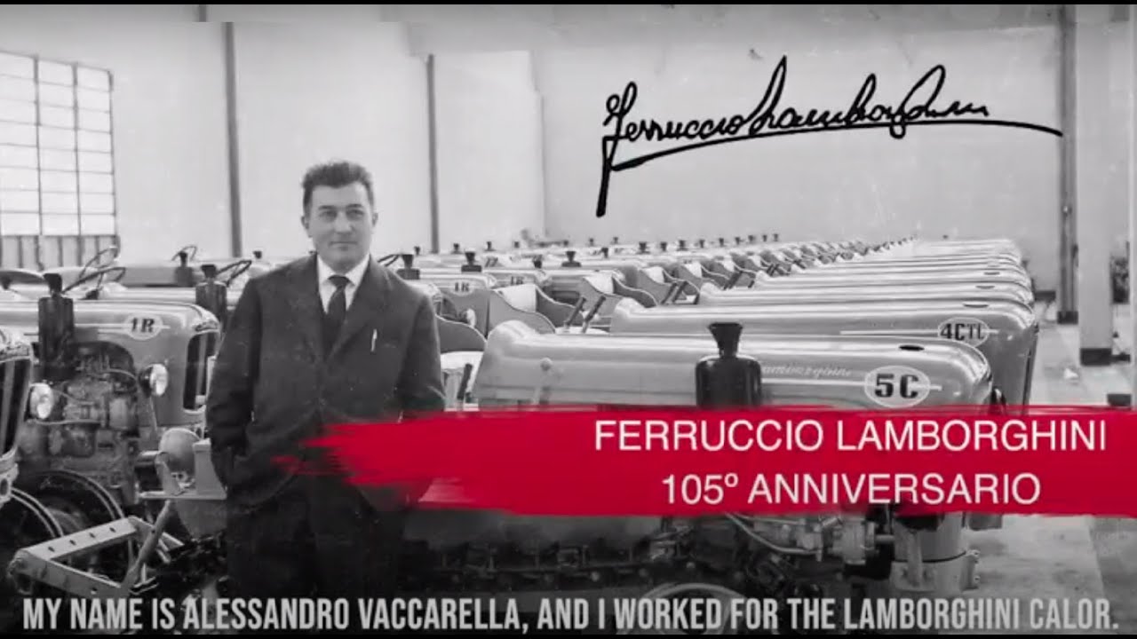 Ferruccio Lamborghini 105 Anniversary - Alessandro Vaccarella