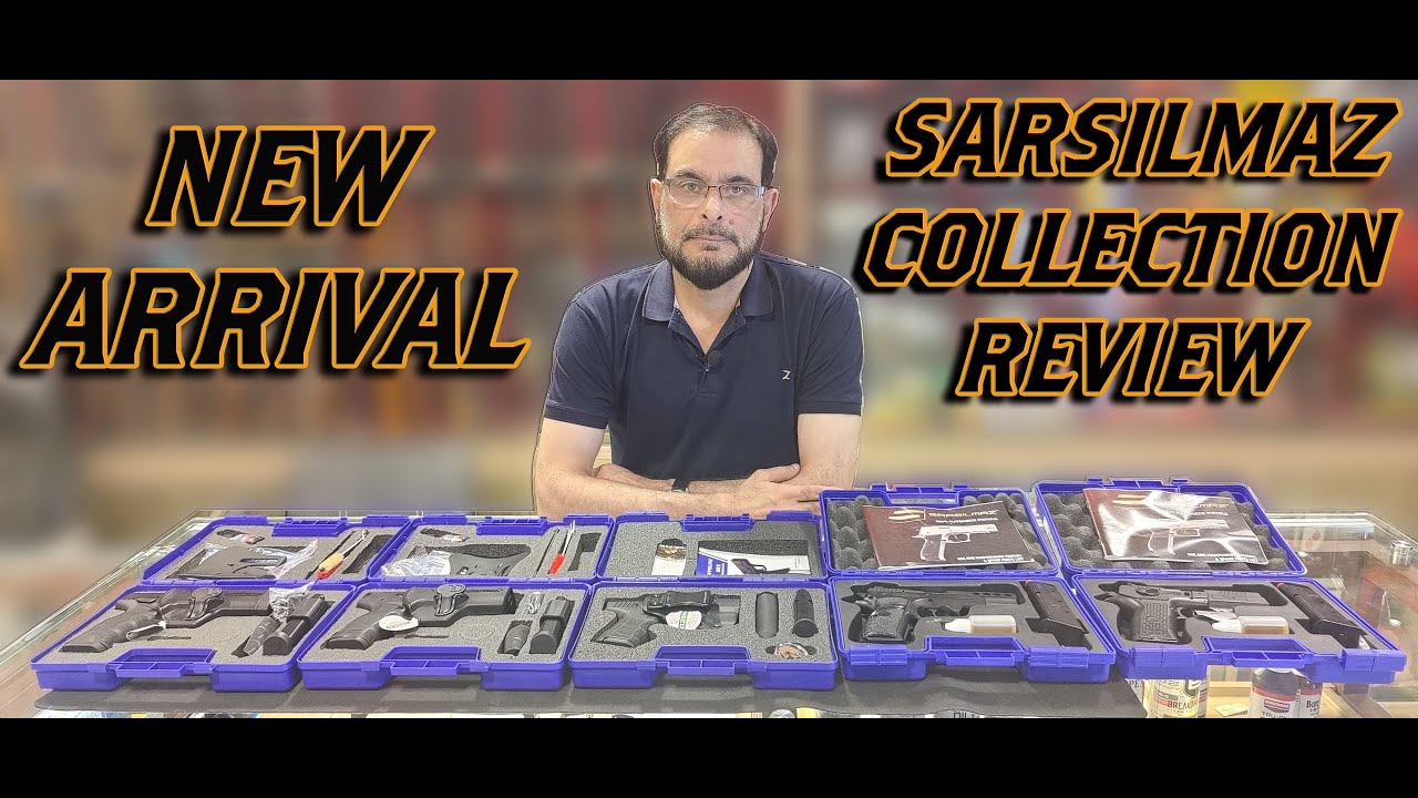 Обзор коллекции Sarsilmaz 9mm