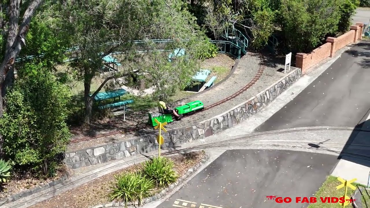 Lake Macquarie Live Steam Edgeworth 6 & 7th Drone both days. day & NIGHT March 2026