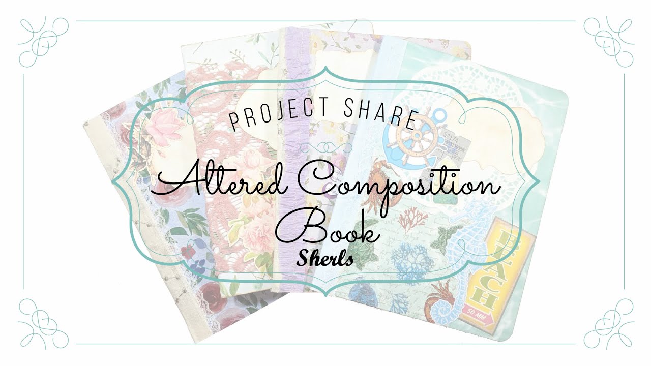 Altered Composition Book | Craft Fair Ideas