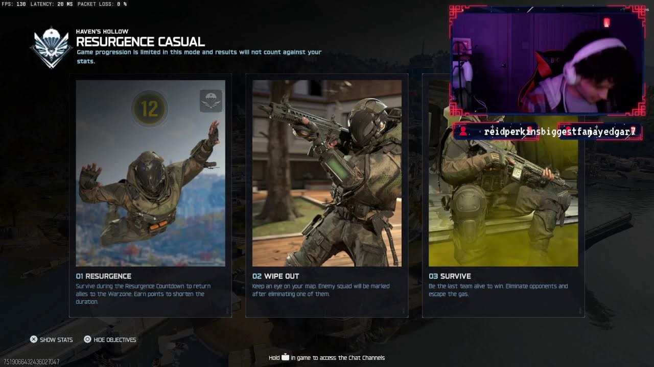 Warzone Casual Camo Grind