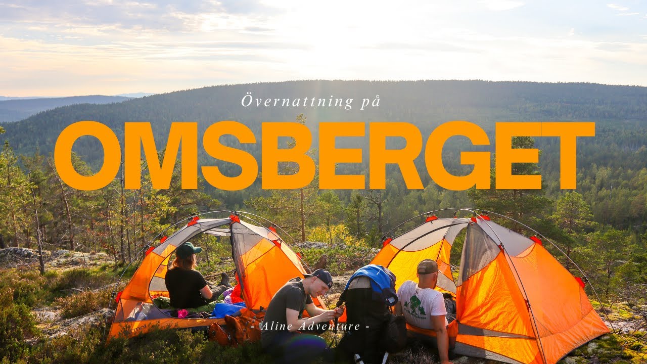 En natt på Omsberget | Höstvandring och tältliv i september