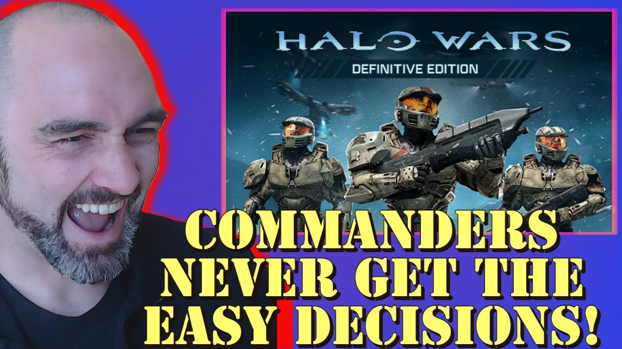Ветеран боевых действий кинематографической армии Halo Wars РЕАКЦИЯ!
