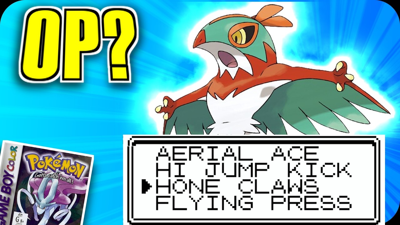 How OP would Hawlucha be in Pokemon Crystal? - Minimum Battles