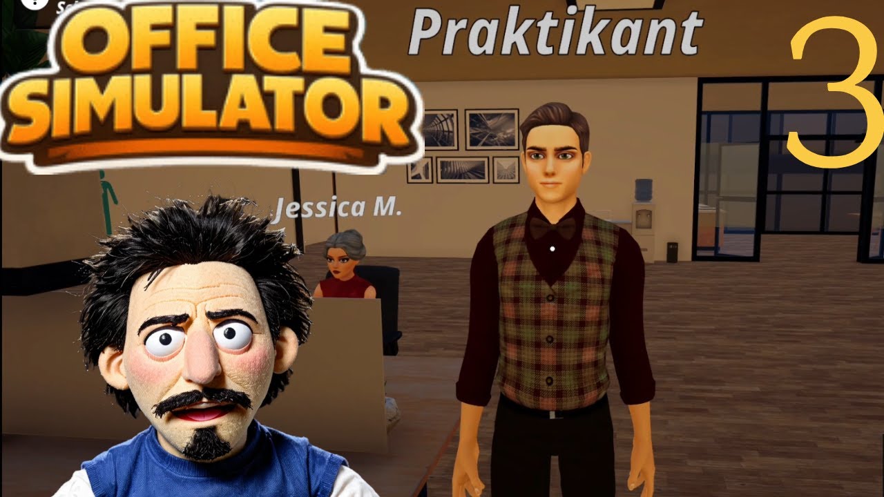 „Der langsamste Praktikant der Welt 🐌😂 | Office Simulator - Folge 3