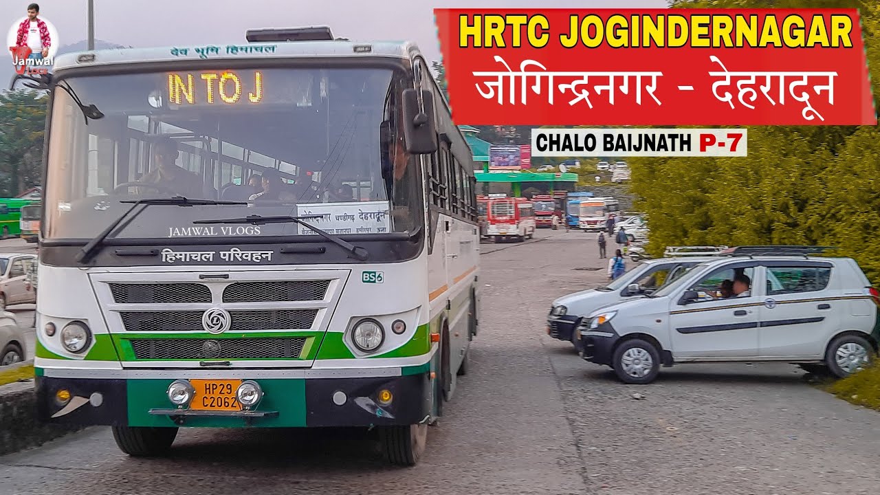 Return - PALAMPUR to NAGNI Journey😍🔥| HRTC JOGINDERNAGAR | CHALO BAIJNATH | P-6 |  @JAMWALVLOGS ​
