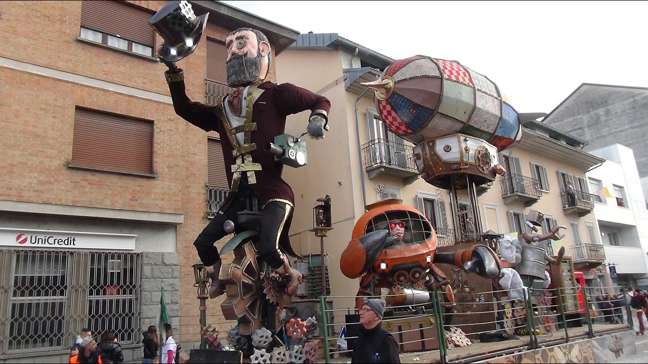 Carnevale di Carignano, Banda Musicale, Carrettini e Grandiosi Carri