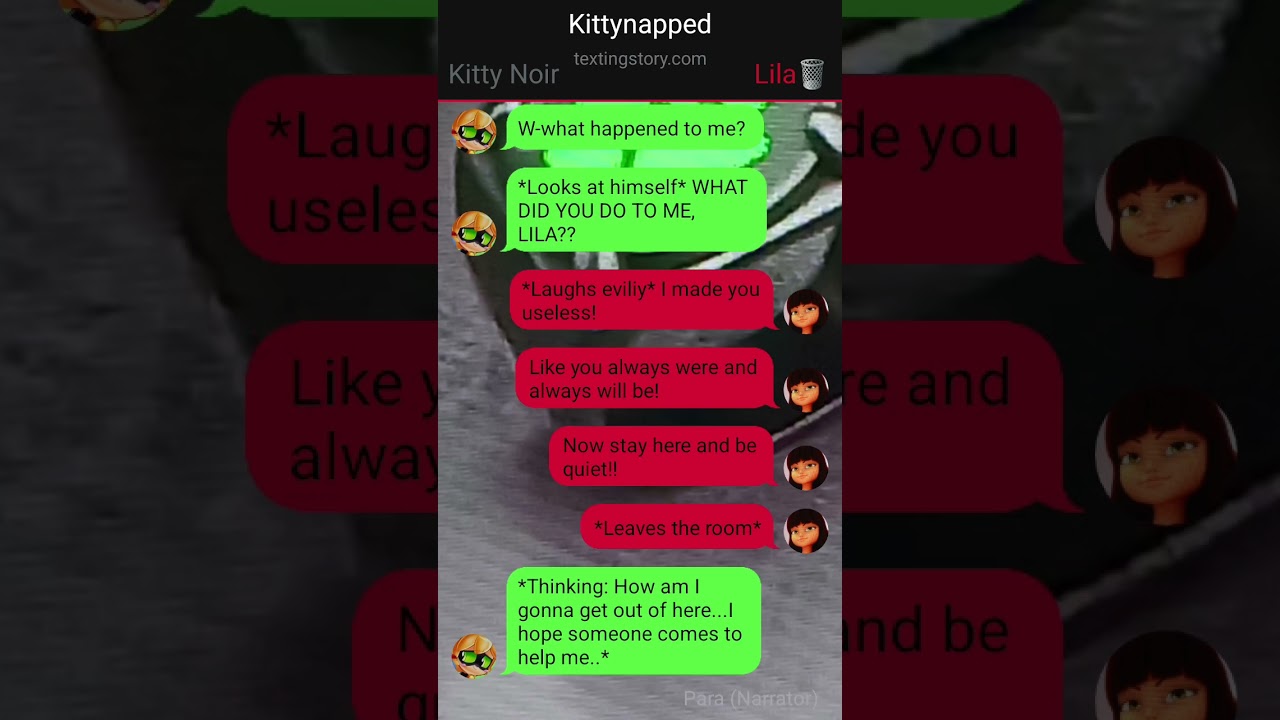 Kittynapped ||| MLB Texting Story ||| Cat Noir got kidnapped and turned into a kid?! ||| Ladynoir 🐞🐱