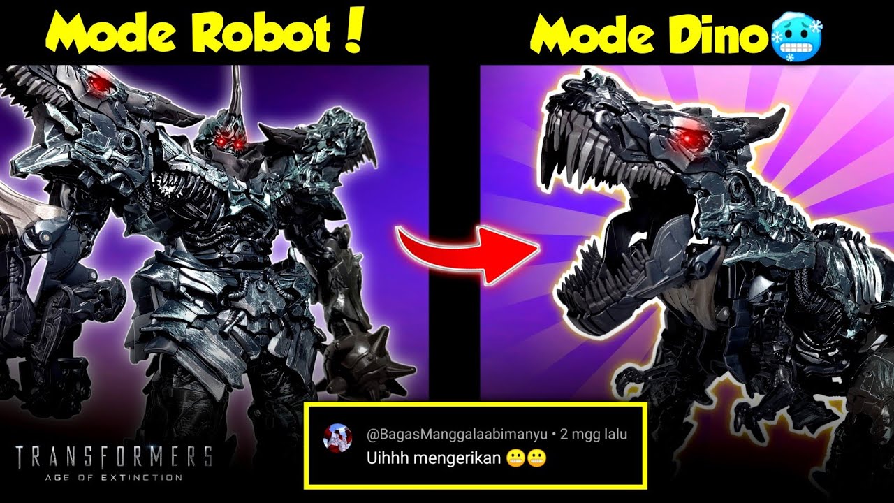 RAAWR! Mainan Grimlock Paling Ganas?? | Transformers Studio Series 07 Grimlock Review