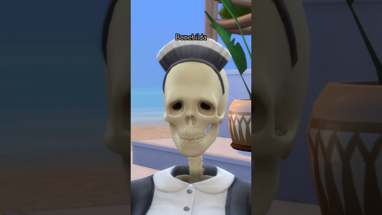 💀🍼 How to have a Bonehilda Baby in the Sims 4 #sims4 #thesims