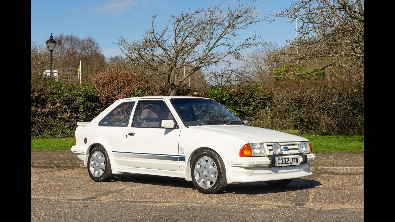 1986 Ford Escort RS Turbo Series 1