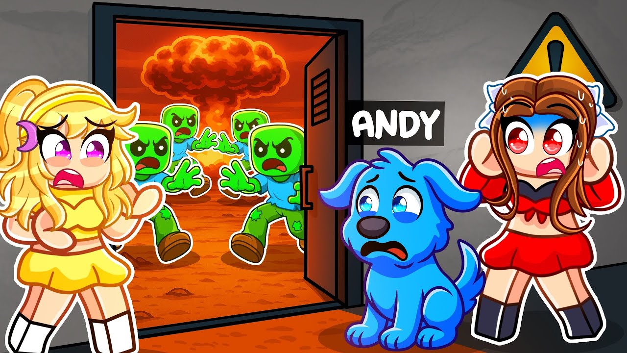 I Became A DOG And Built A $965,345 NUCLEAR BUNKER In Roblox!