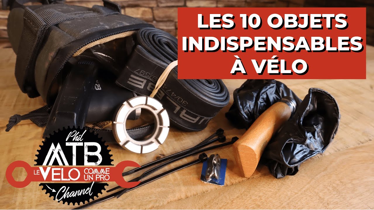 QUELS OUTILS POUR UNE SORTIE À VÉLO RÉUSSIE ❓ / Tuto mécanique