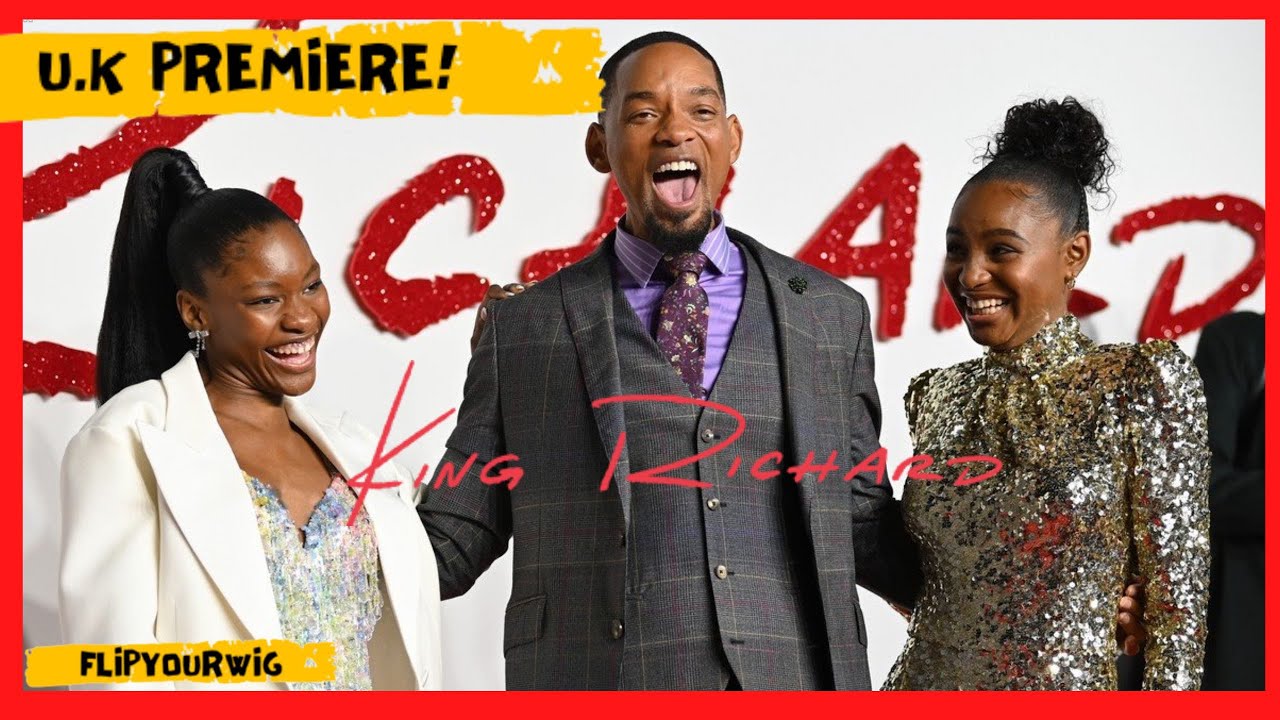 WILL SMITH 'KING RICHARD' UK PREMIERE!