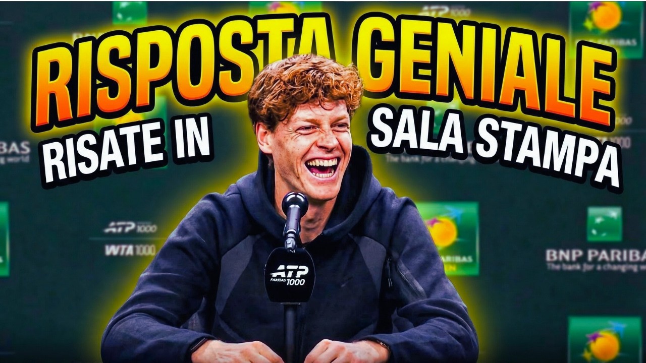 Sinner show a Indian Wells prima in campo poi davanti ai giornalisti