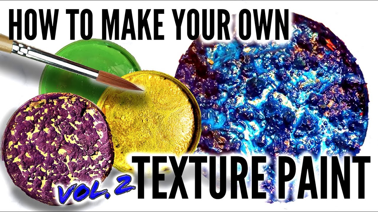 How to Make Your Own Texture Paint Vol.2 - Alien Bases