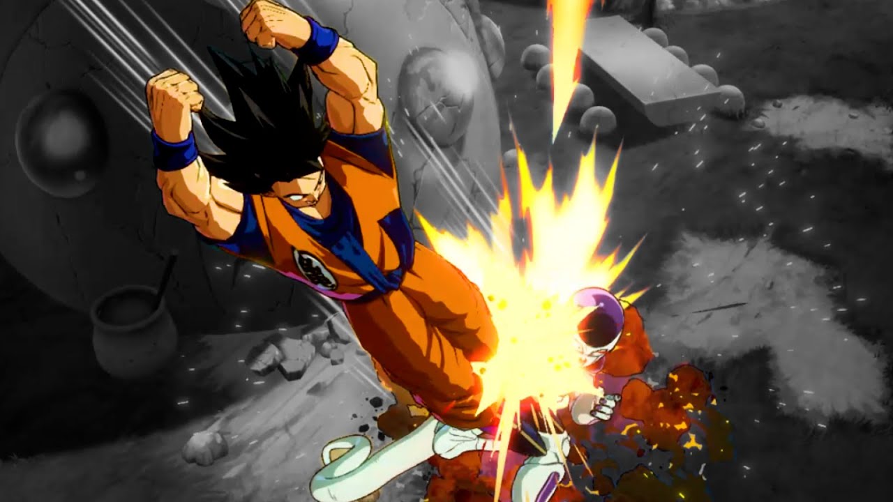 [Obsolete]【DBFZ v1.28】Goku's j.2M is quite convenient