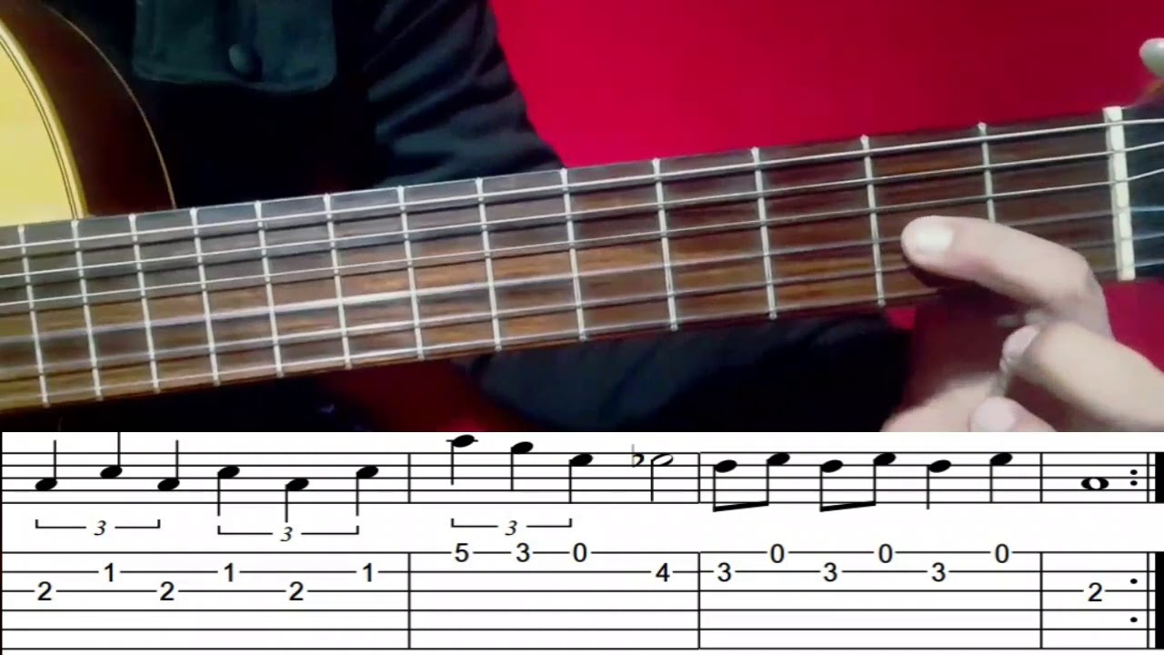 RITMO, COLOR Y SABOR tutorial de GUITARRA