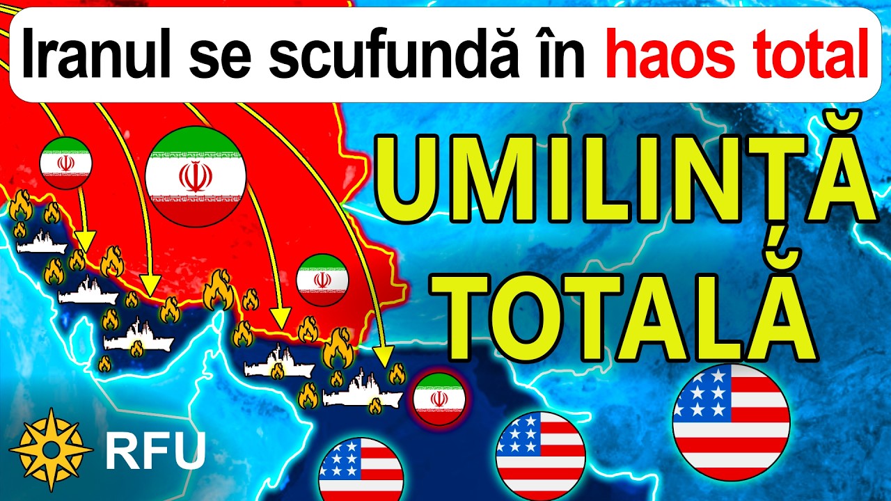 Iran își scufundă propriile nave: Colaps total al comenzii și haos în marina militară | RFU News