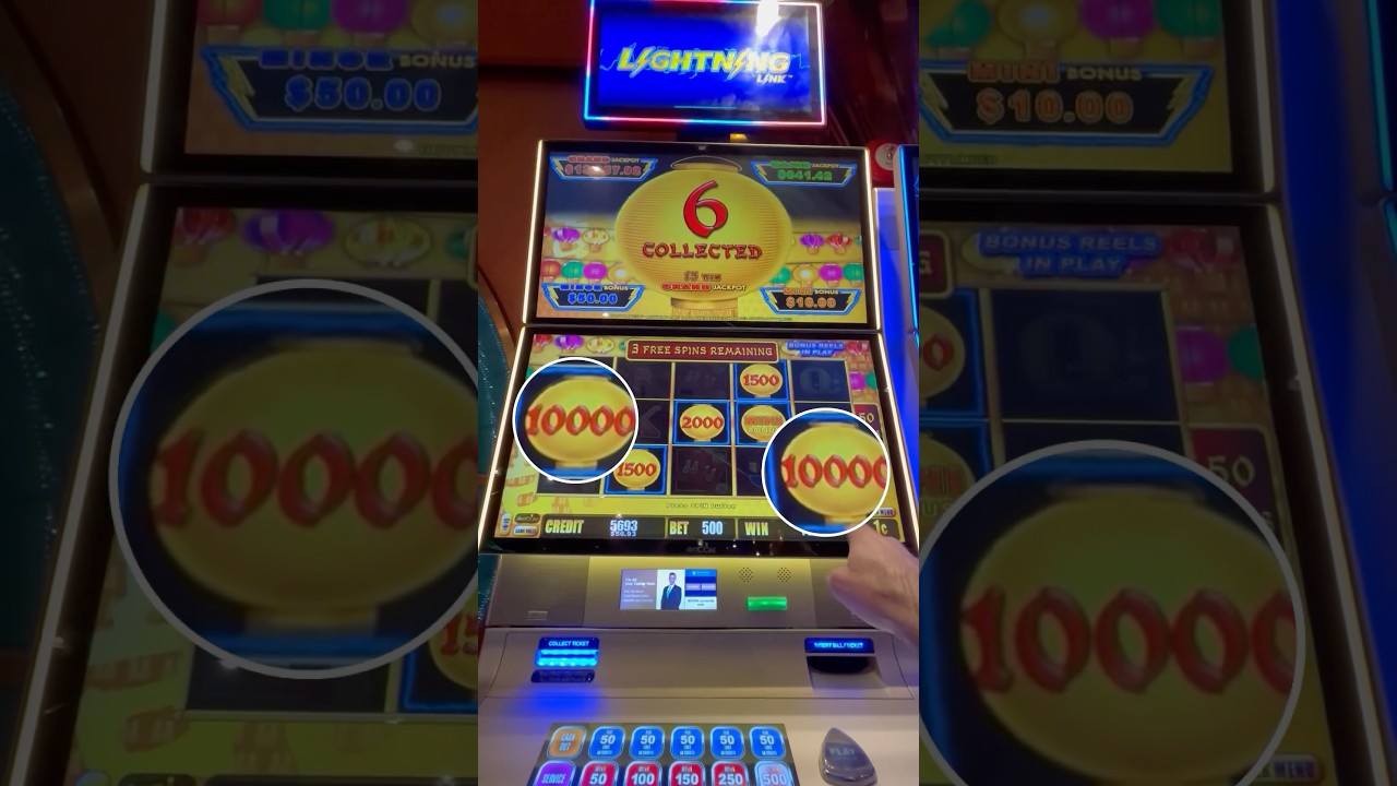 Max Bet on Lightning Link Slot Machine Gives BIG Bonuses!