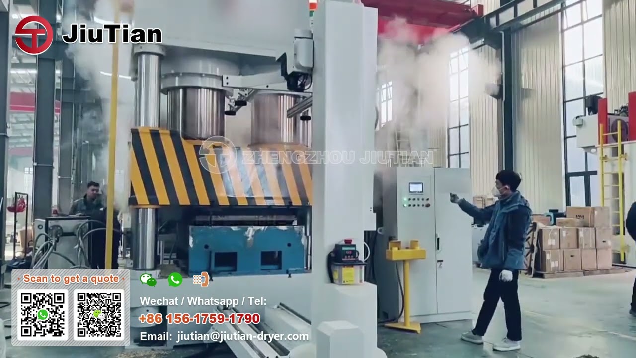 Compressed Wood Pallet Machine