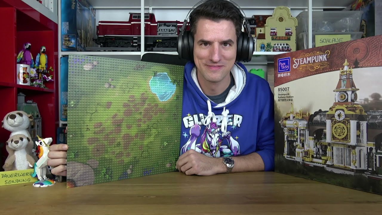 Neue Bauplatten & eine neue Marke im Kanal:  Live Bauen mit dem Helden - Pantasy & Open Bricks