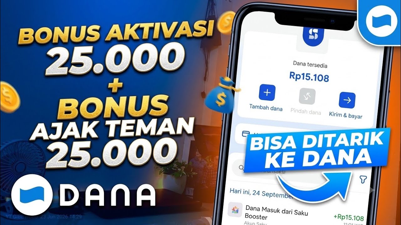 APLIKASI PENGHASIL UANG 2026, BIASA TARIK JADI SALDO DANA GRATIS