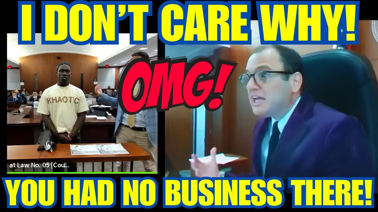 FURIOUS Judge Fleischer SNAPS On Young Man MAKING UP HIS OWN RULES!