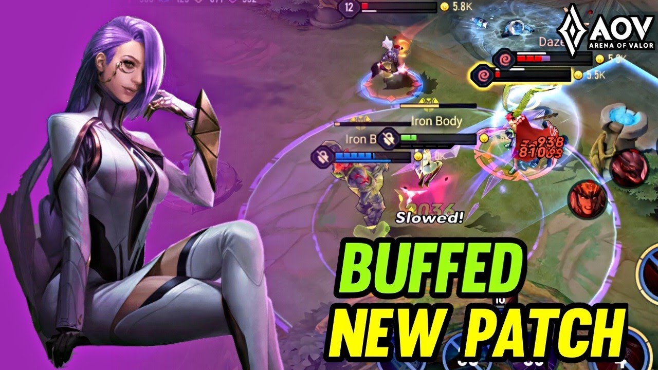 AoV : VERES BUFFED NEW PATCH - ARENA OF VALOR