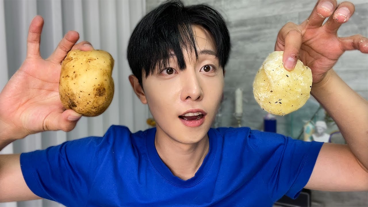 감자같이 생긴 감자빵을 만들어보자