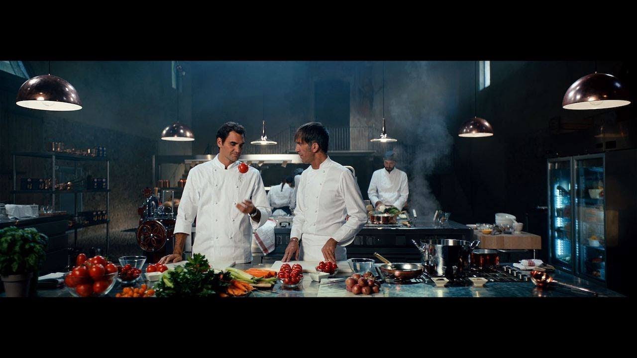 Barilla | Masters of Pasta &mu;&epsilon; &tau;&omicron;&nu; Roger Federer & &tau;&omicron;&nu; Chef Davide Oldani