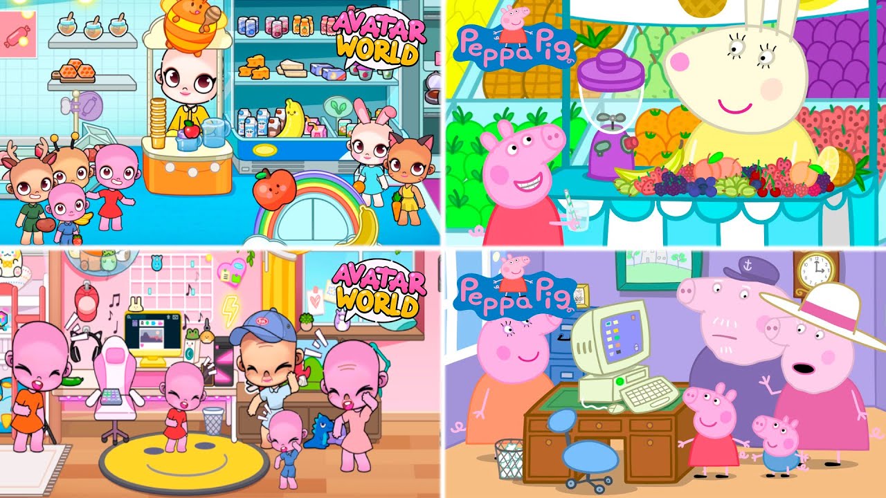 Peppa Pig in Avatar World | New series | Avatar World