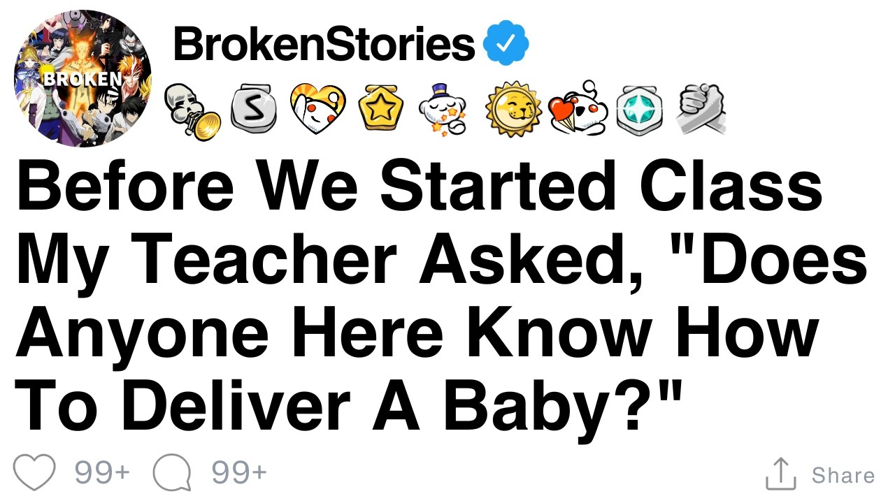 Before class, my teacher asked, 
