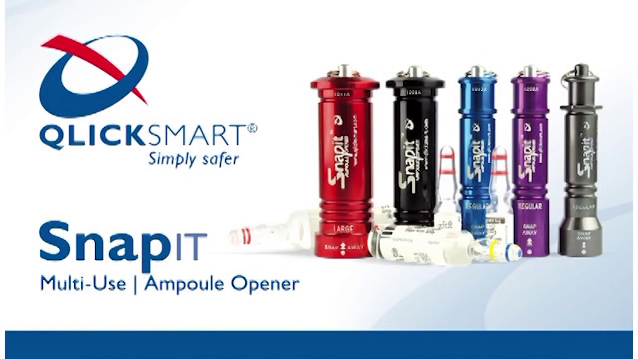 Qlicksmart SnapIT - Ampoule Opener
