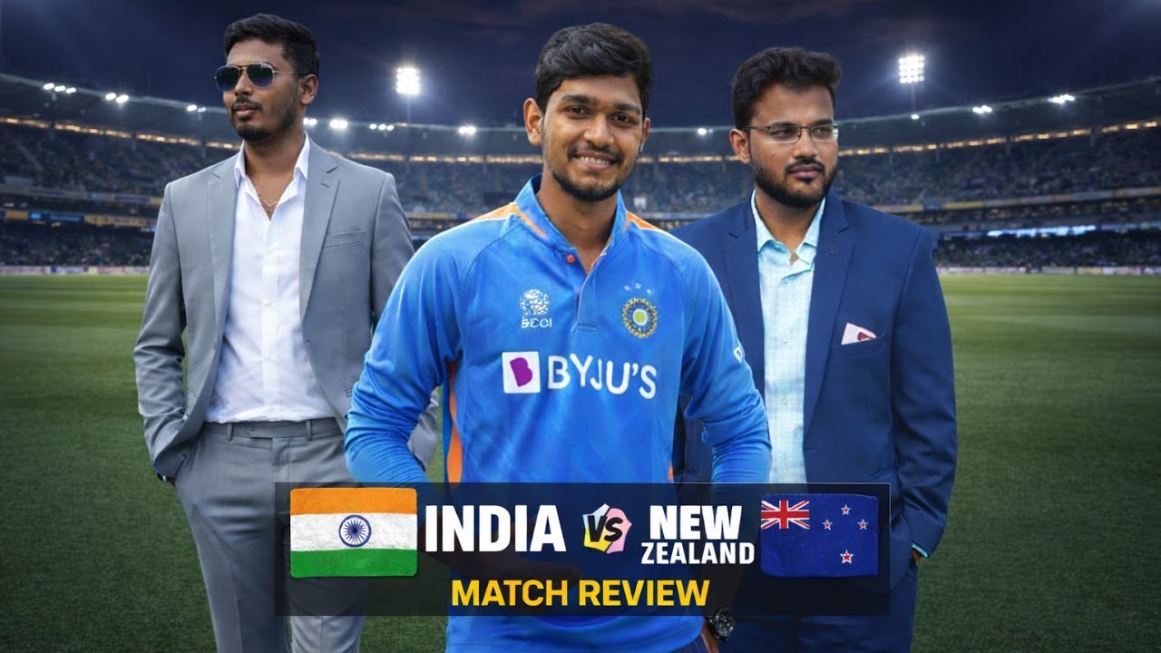 India vs New Zealand,1st ODI Match review,