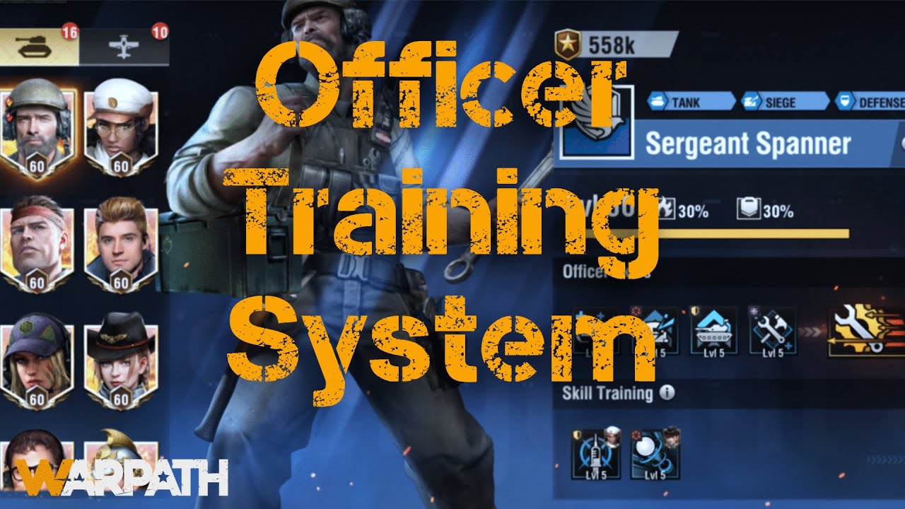 Officer Training System - Warpath