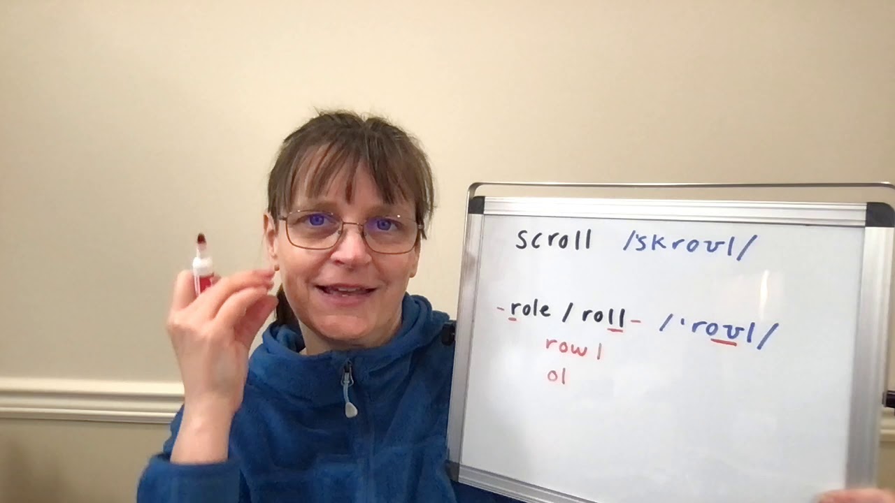 How to Pronounce Role, Roll and Scroll