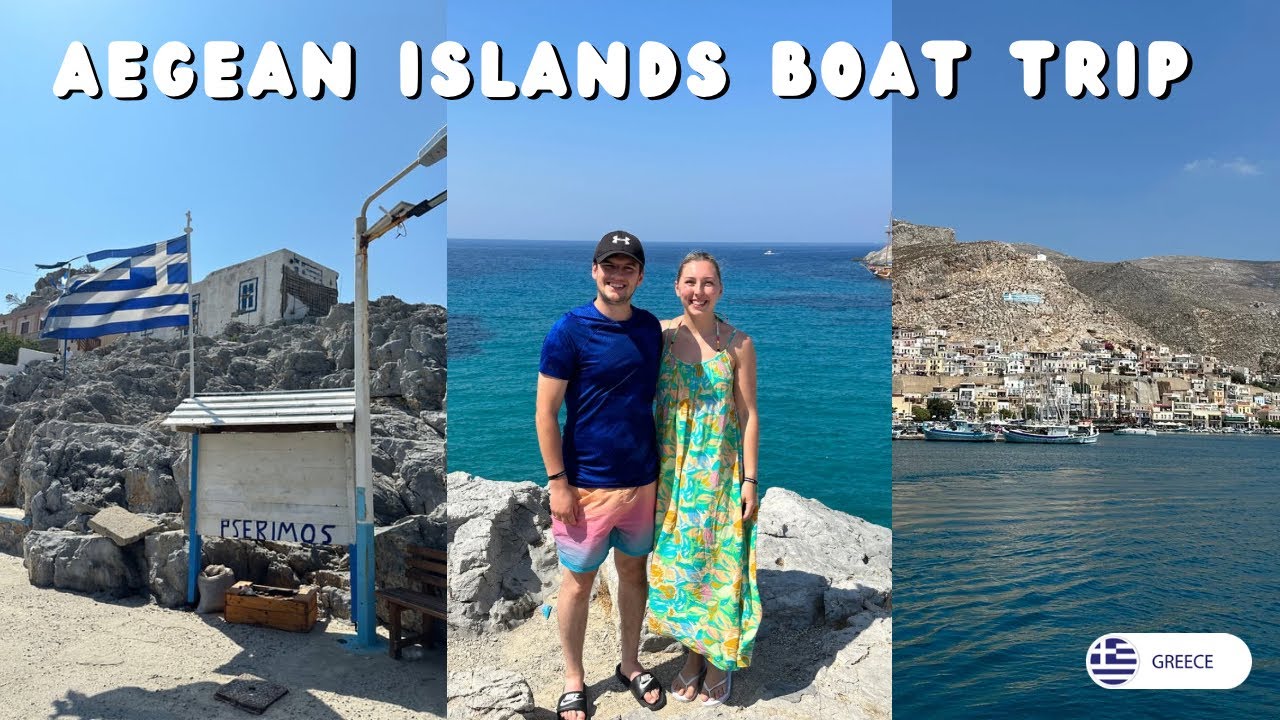 AEGEAN ISLAND BOAT TRIP // Spend The Day With Us In Greece