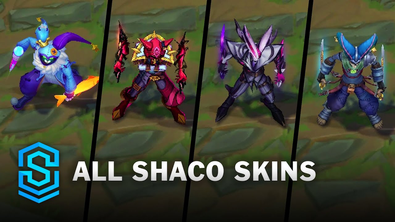 All Shaco Skins 2025