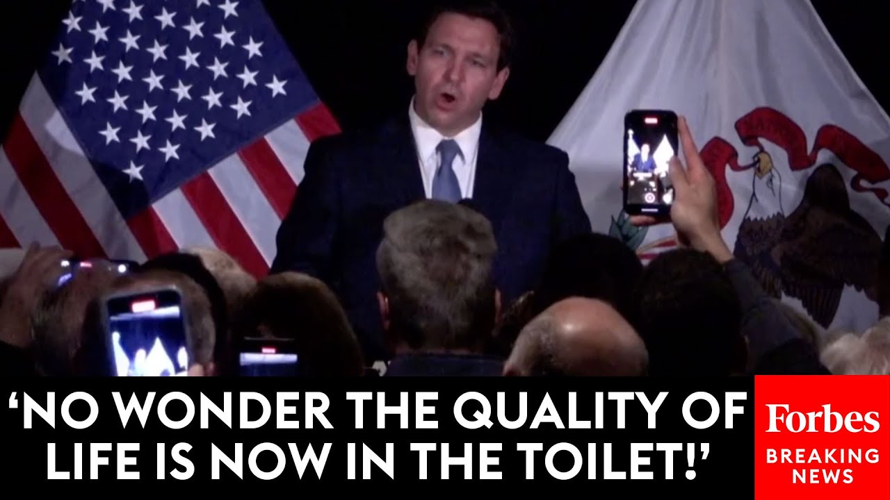 JUST IN: Florida Gov. DeSantis Visits Illinois To Trash Left-Wing Crime Policy As 2024 Talk Heats Up