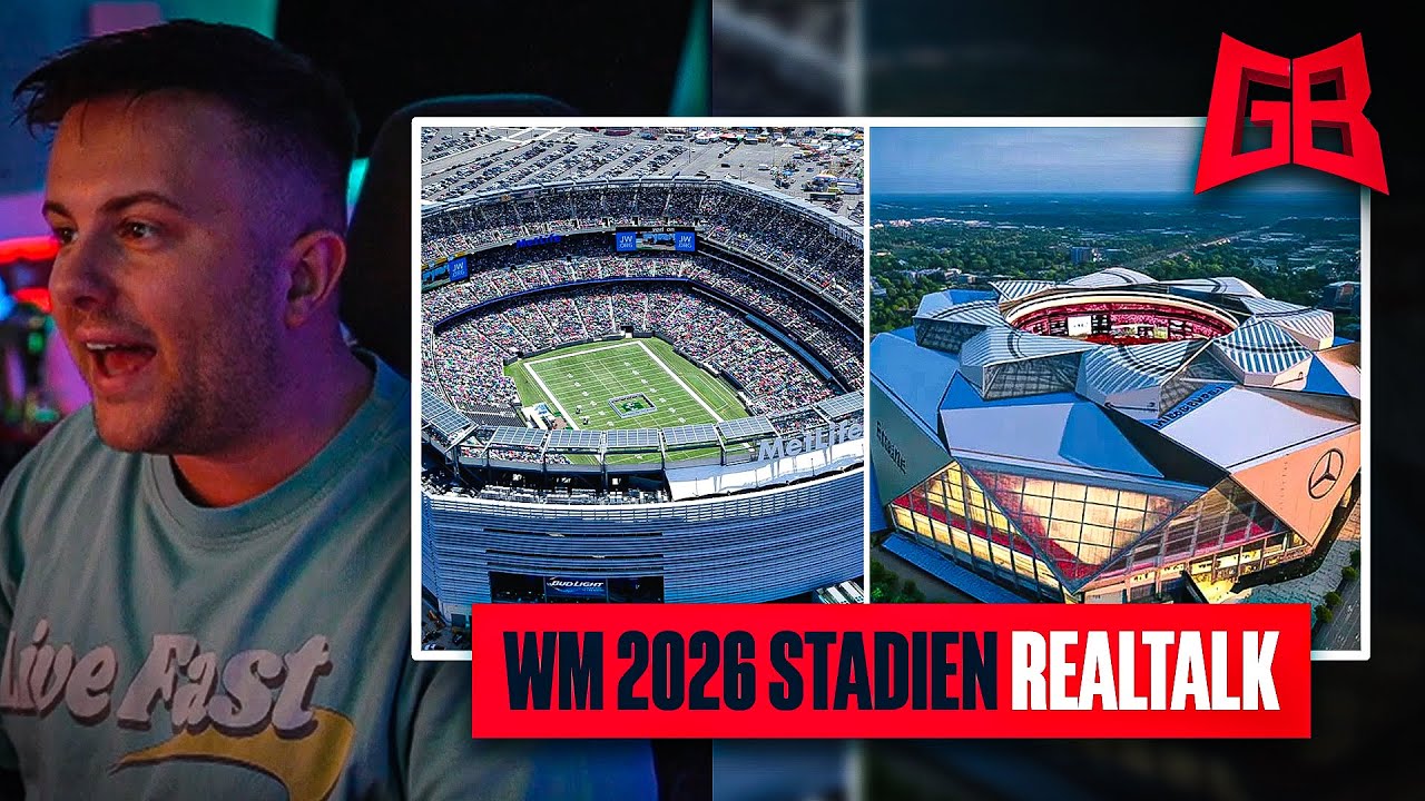 10/10 STADIEN 😍 GamerBrother REAGIERT auf WM 2026 STADIEN 🇺🇸